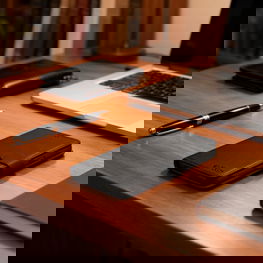 Knyginis dėklas Samsung Galaxy A36 / A56 / A37 5G, juodas, iš dirbtinės odos Tech-Protect