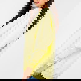 Moteriškas džemperis iš medvilnės su stojančia apykakle BFG