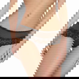 Moteriški stringai Shorto Wild 019, juodos spalvos