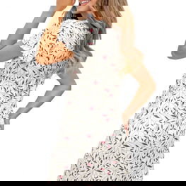 Moteriška naktinė palaidinė iš viskozės Donna