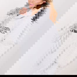 Moteriškas džemperis su gobtuvu, medvilnė 100%