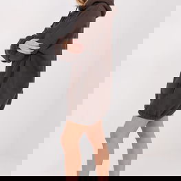 Moteriška suknelė su kapišonu iš medvilnės