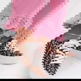 Sportbačiai moteriški su platforma, leopardinis raštas O'NEILL