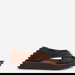 Moteriškos basutės iš natūralios zomšos rudos Zazoo