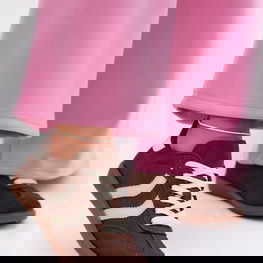 Moteriški sportbačiai iš dirbtinės zomšos šokoladiniai Jesavella