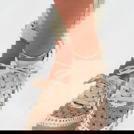 Pusbačiai moteriški iš natūralios odos smėlio spalvos D&A