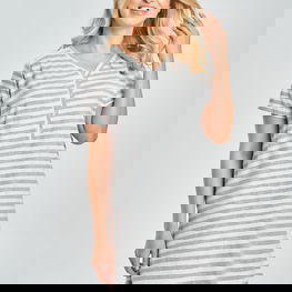 Naktiniai marškiniai moteriški kelio ilgio iš medvilnės Taro