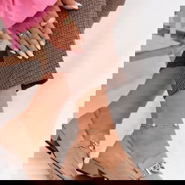 moteriški mokasinai iš natūralios odos, smėlio spalvos D&A