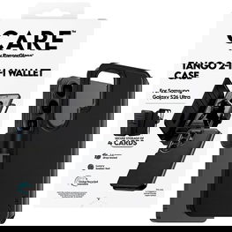 Knygutės tipo dėklas Samsung Galaxy S26 Ultra, 2in1 juodas CARE by PanzerGlass