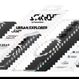 Telefono dėklas permatomas Galaxy S26 Qi CARE by PanzerGlass