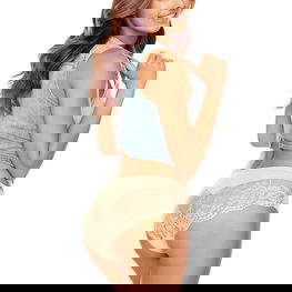 moteriškos kelnaitės su nėriniu, 85% medvilnės