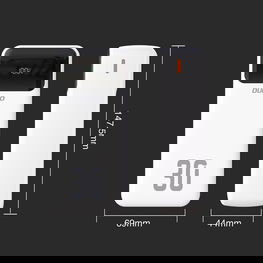 Powerbankas 30000mAh 22,5W Dudao