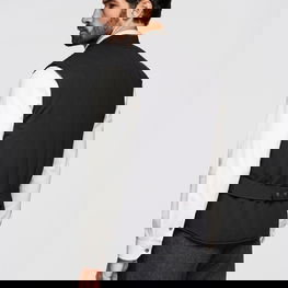 Vyriška liemenė smėlio spalvos, persiko efekto – Ombre