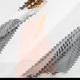 Sijonas vasarinis iš viskozės awama