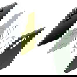 Telefono dėklas MagSafe žalias TPU Spigen