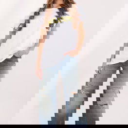 Moteriška palaidinė iš medvilnės su elastanu Relevance