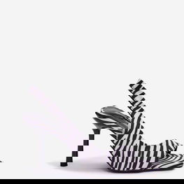 Moteriški sandalai ant aukšto kulno iš dirbtinės zomšos Calvoria