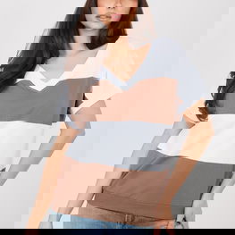 Palaidinė iš medvilnės su plačiomis juostomis Relevance