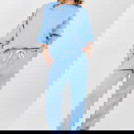 Moteriškas laisvalaikio komplektas su aukštu liemeniu