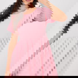 Moteriška suknelė iki kelių iš medvilnės Rue Paris