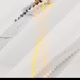 Moteriškas sportinis laisvalaikio komplektas su užtrauktuku ir plačiomis kelnėmis Rue Paris