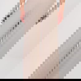 Moteriškos plačios kelnės aukštu liemeniu Rue Paris