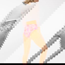 Moteriškos kelnaitės iš mikropluošto su nėriniu