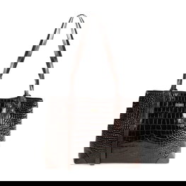 Moteriška rankinė iš natūralios odos ruda Solier