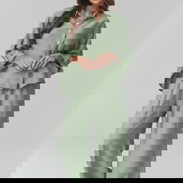 Moteriškas komplektas vasarinis iš viskozės Makadamia