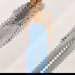 Moteriškos plačios džinsai iš medvilnės Sublevel