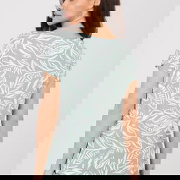 Moteriška palaidinė trumpomis rankovėmis iš viskozės Sublevel