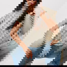 Moteriška palaidinė su raštu iš viskozės Sublevel