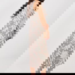 Moteriška midi suknelė iš viskozės Sublevel