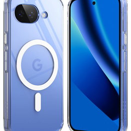 Google Pixel 10A dėklas Ringke Fusion Magnetic MagSafe skaidrus