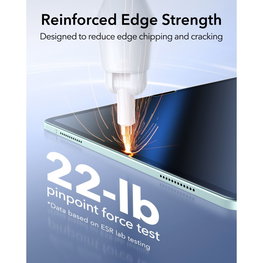 iPad Air 13" grūdintas stiklas ESR Paper Feel skaidrus (2024–2026)