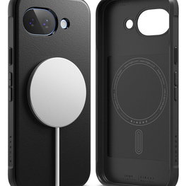 Google Pixel 10A dėklas Ringke Onyx MagSafe juodas