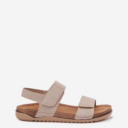 Smėlio spalvos moteriški sandalai 36–41