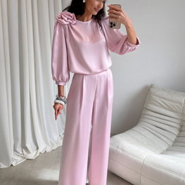 Satininė palaidinė Giana (Roco Fashion)