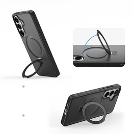 Telefono dėklas Dux Ducis Yind Samsung Galaxy S26+ — juodas
