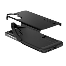 Kietas dėklas Spigen Tough Armor Samsung Galaxy A37 5G juodas
