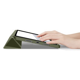 Planšetės dėklas Xiaomi Pad 11,2'' su rašiklio skyriumi – Tech‑Protect, žalia