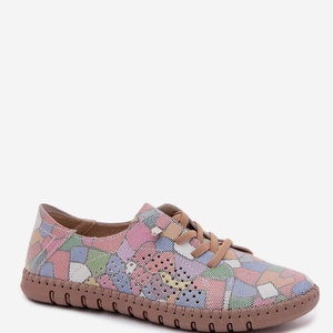 Moteriški brogai iš natūralios zomšos Belessa