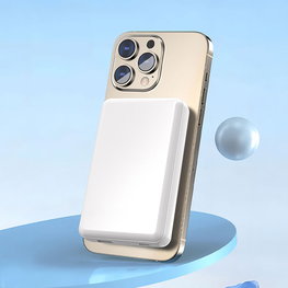 Dudao K14S magnetinė išorinė baterija 5000 mAh, 20 W, balta