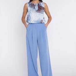 Moteriškos wide leg kelnės Nife 227149