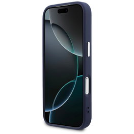 Karl Lagerfeld Karl RSG Logo MagSafe telefono dėklas iPhone 17 Pro Max, mėlynas