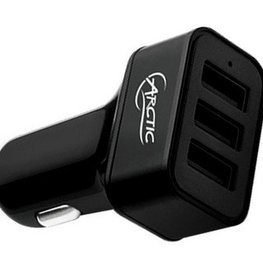 Automobilinis USB įkroviklis Arctic Car Charger 7200, 3 USB
