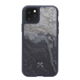 Telefono dėklas Woodcessories Stone Edition iPhone 11 Pro Max, Camo Gray