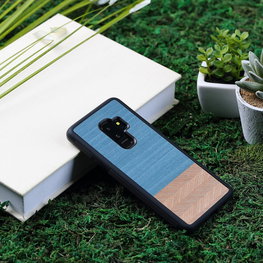 Telefono dėklas Samsung Galaxy S9+ – juodas denim