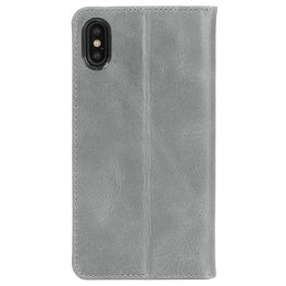 Krusell Sunne 4 Card FolioWallet telefono dėklas iPhone Xs Max, pilkas