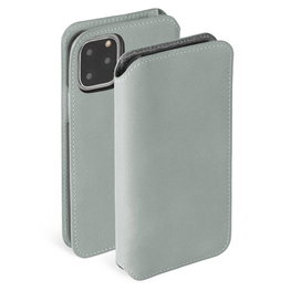 Telefono dėklas-pinigine Krusell Sunne iPhone 11 Pro, pilkas